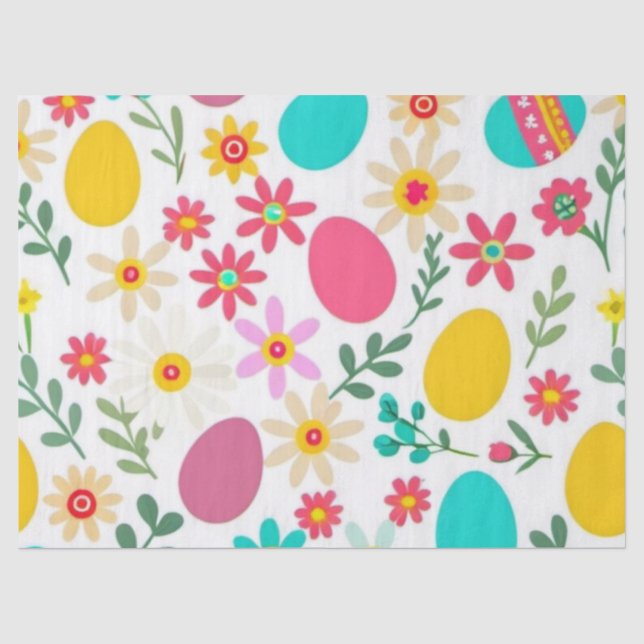 Springtime Splendour Tissue Paper (Front)