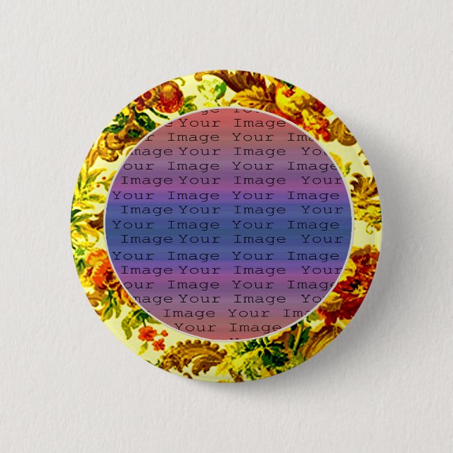 Springtime Wedding Button (Front)