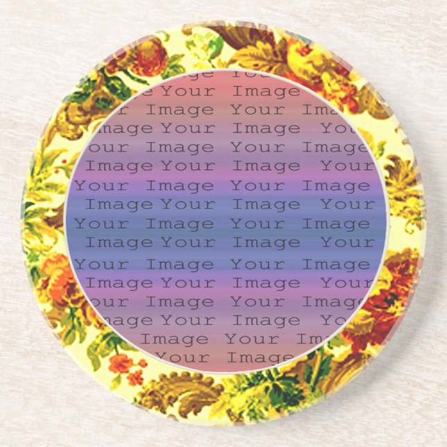 Springtime Wedding Coaster (Front)