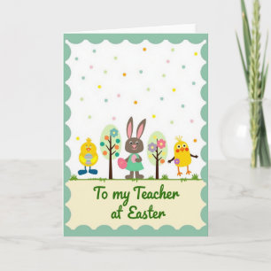 Springtime Woodland Friends Card