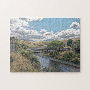 Springvale Suspension Bridge, New Zealand  Jigsaw Puzzle