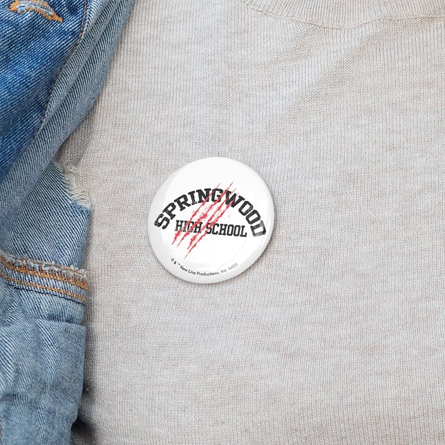 Springwood High School 6 Cm Round Badge (Person wearing button)