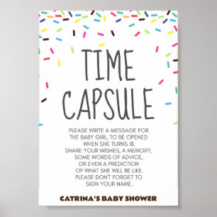 Sprinkle Baby Shower Party Sign