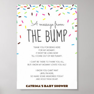 Sprinkle Baby Shower Party Sign
