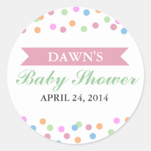 Sprinkle Baby Shower Sticker