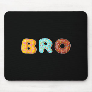 Sprinkle Doughnut Brother Bro Halloween Costume Mouse Mat