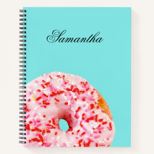 Sprinkle Doughnut Notebook
