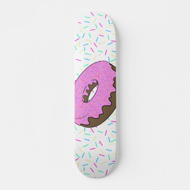 Sprinkle doughnut Skateboard (Front)