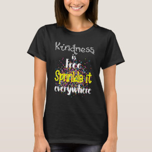 Sprinkle Kind Orange Kindness Day Anti Bullying & T-Shirt