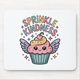 Sprinkle Kindness   Cupcake Mouse Mat