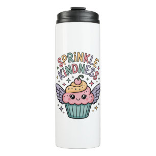 Sprinkle Kindness Cupcake Thermal Tumbler