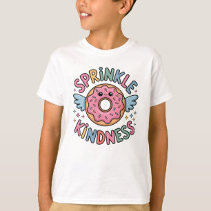 Sprinkle Kindness Doughnut Kids T-Shirt