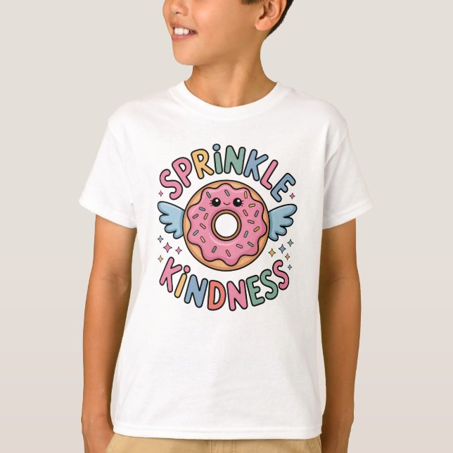 Sprinkle Kindness | Doughnut Kids T-Shirt (Front)