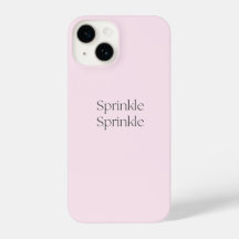 Sprinkle Sprinkle iPhone case Shera Seven (Pink)