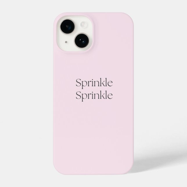 Sprinkle Sprinkle iPhone case Shera Seven (Pink) (Back)