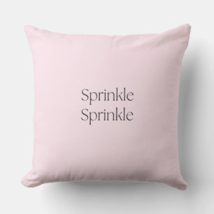 Sprinkle Sprinkle Throw Pillow I Shera Seven 