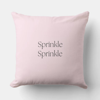 Sprinkle Sprinkle Throw Pillow I Shera Seven