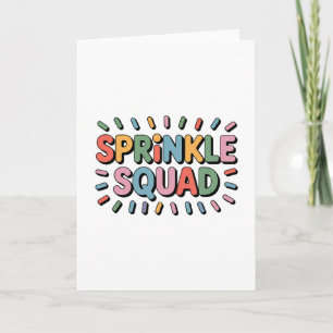 Sprinkle Squad Baby Sprinkle Card