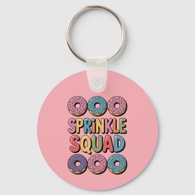 Sprinkle Squad | Baby Sprinkle Key Ring (Front)