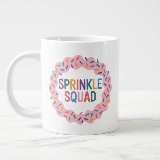 Sprinkle Squad | Baby Sprinkle Large Coffee Mug (Left)