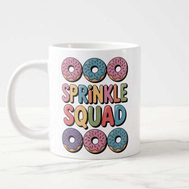 Sprinkle Squad | Baby Sprinkle Large Coffee Mug (Left)
