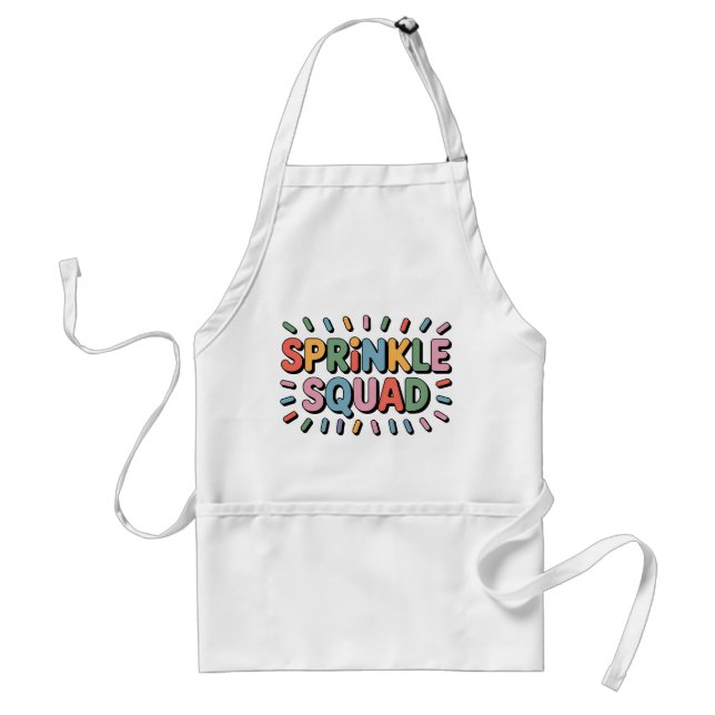 Sprinkle Squad | Baby Sprinkle Standard Apron (Front)