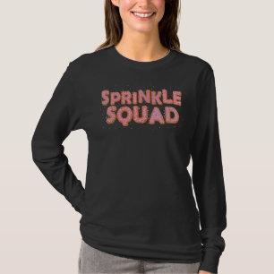 Sprinkle Squad Doughnut Matching Birthday Party T-Shirt