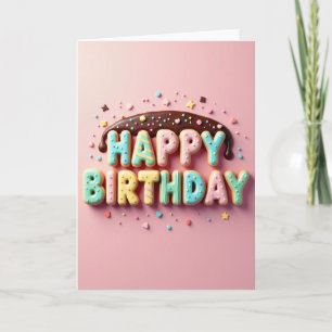 Sprinkled Birthday Fun Card