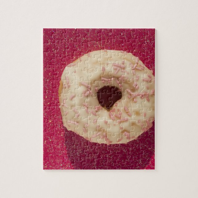 Sprinkled Donut Jigsaw Puzzle (Vertical)