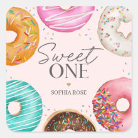 Sprinkled Doughnut Sweet ONE 1st Birthday Party
