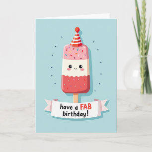 Sprinkled Party Birthday Card
