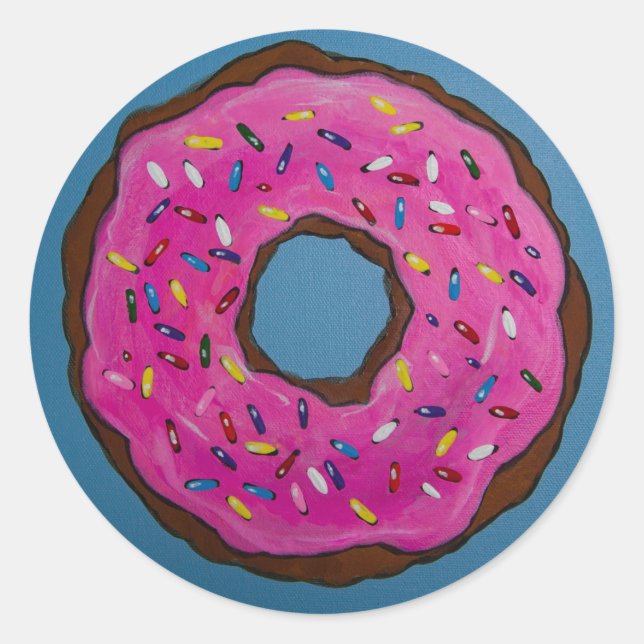 Sprinkled with Love Classic Round Sticker (Front)