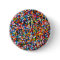 Sprinkled with Love Sugar Sprinkles Rainbow Button