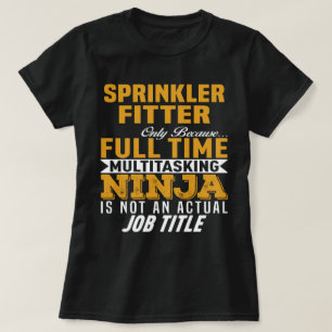 Sprinkler Fitter T-Shirt