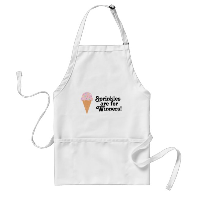 Sprinkles are for winners, Champ! Standard Apron (Front)