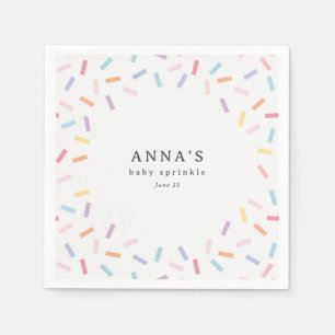 Sprinkles Baby Sprinkle Napkin