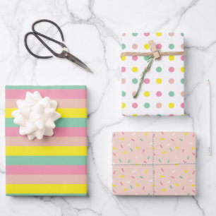 Sprinkles Birthday wrapping paper