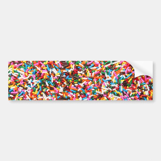 Sprinkles Bumper Sticker (Front)