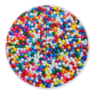 Sprinkles cake bakery ceramic cabinet knob