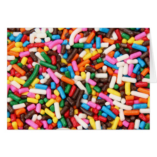 Sprinkles Card (Front Horizontal)