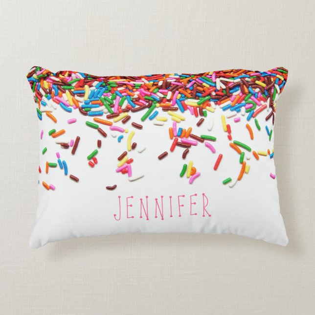 Sprinkles Custom Pillow (Front)