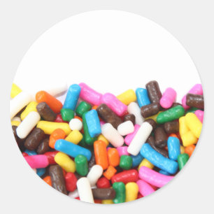Sprinkles Filled Stickers
