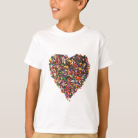 Sprinkles Heart Kids' T-Shirt