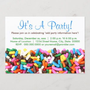 Sprinkles Invitations
