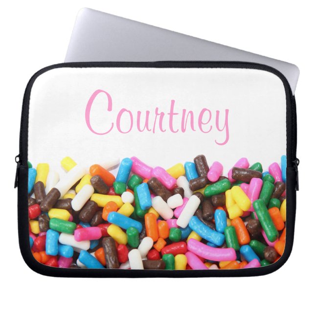 Sprinkles Laptop Sleeve (Front)