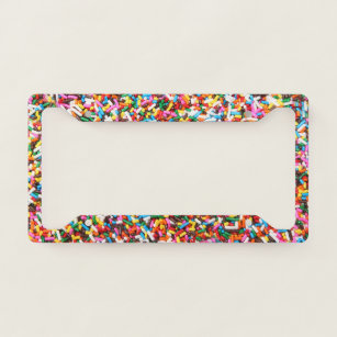 Slice of Rainbow Cake and Sprinkles Patterned Tissue Paper