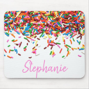Sprinkles Name Mouse Mat