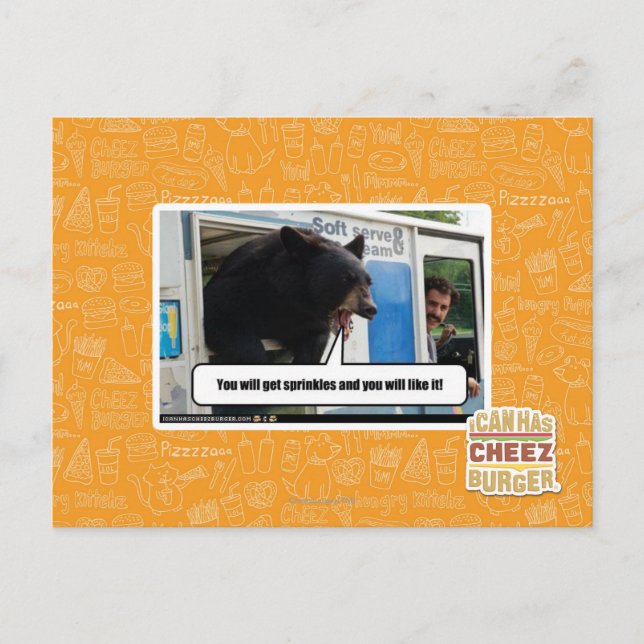 Sprinkles Postcard (Front)