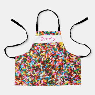Sprinkles with Name Apron