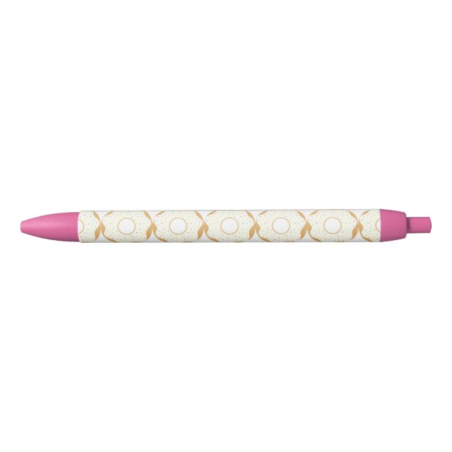 Sprinkly Doughnut Black Ink Pen (Front)